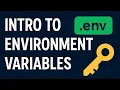 3 1 Intro to Environment Variables in Node js Why env Matters in Real Projects