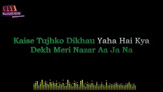 luka chupi karaoke a r rhaman without sargam lata mangeshkar