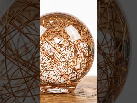Copper Wire Pendant / RESIN ART