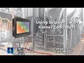 Using Setpoints with Horner Controllers