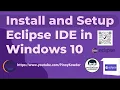 PinoyKowder How to Download Install and Setup Eclipse IDE Tagalog