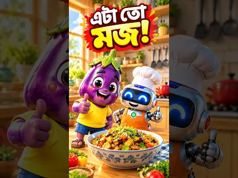 রোবট বাবুর্চি! 🤖 #shorts #shortsfeed