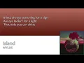 Island  - WYLDE (Lyric Video)