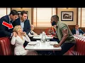 Download Lagu Zwarte Man Beschermt Vrouw Tegen 2 AANVALLERS In Restaurant — Ze Ontdekken Dat Hij Bij De MARINE Zat