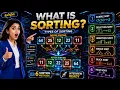 What is Sorting Types of Sorting Explained in Tamil in just 5 minutes