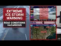 Live Texas Winter Storm Incoming - NWS Forecast Aviation Maps Road Conditions Breakdown