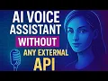 Build Your Own Jarvis AI Voice Assistant HTML CSS JavaScript Project for Beginners