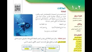 درس العلاقات الصف الثالث متوسط الفصل الدراسي الأول 