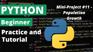 Python Practice and Tutorial - Population Growth Table Using Loops