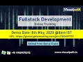 Fullstack Development Online Training Fullstack Training Demo by Visualpath