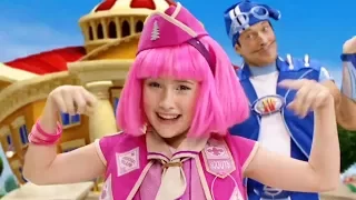 lazy town song bing bang digga rigga dong with stephanie sportacus music video lazy town songs