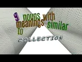 collection - 13 nouns which are synonym to collection sentence examples