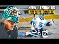 How I Train as an NHL Goalie Full On-Ice Session