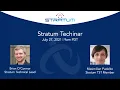 Stratum v21.06 Techinar - July 27, 2021