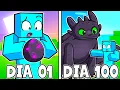 Download Lagu 100 Dias de Treinando Dragões no Minecraft!