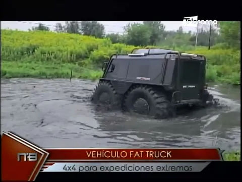 Vehículo Fat Truck 4x4 para expediciones extremas