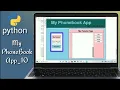 Python project GUI MyPhoneBook app - 10