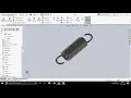 Simple way of 3-D modeling of Helical Extension Spring in SolidWorks
