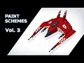 WWII-Inspired Starfighter Paint Schemes - Sci-Fi Concept Art Vol 3