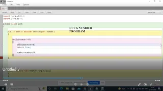 Program to check the Duck number in Java