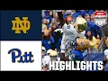 Notre Dame Fighting Irish vs Pittsburgh Panthers Full Game Highlights ESPN College Football