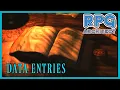 RPG Architect Tutorial - Data Entries