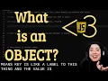 What is an Object JavaScript in LESS-THAN 3 Minutes Beginner JavaScript Series