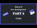 How to make cogs with discord Discord bot development