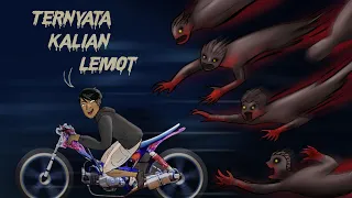 Download Budi si Raja Trek Trekan - Setan pun tak mampu mengejarnya #HORORMISTERI | Animasi Hantu Horror MP3