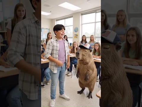 a capibara lo echan de cumpleaño por pobre  #capibara #historias #fyp