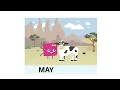 The Months of the Year Song