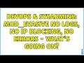 DevOps SysAdmins Mod - evasive No logs No IP blocking No errors