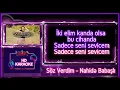 Söz Verdim(KARAOKE)🎙️Nahide Babaşlı