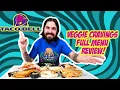 I ate EVERY Vegetarian Item at Taco Bell Veggie Cravings Menu Review