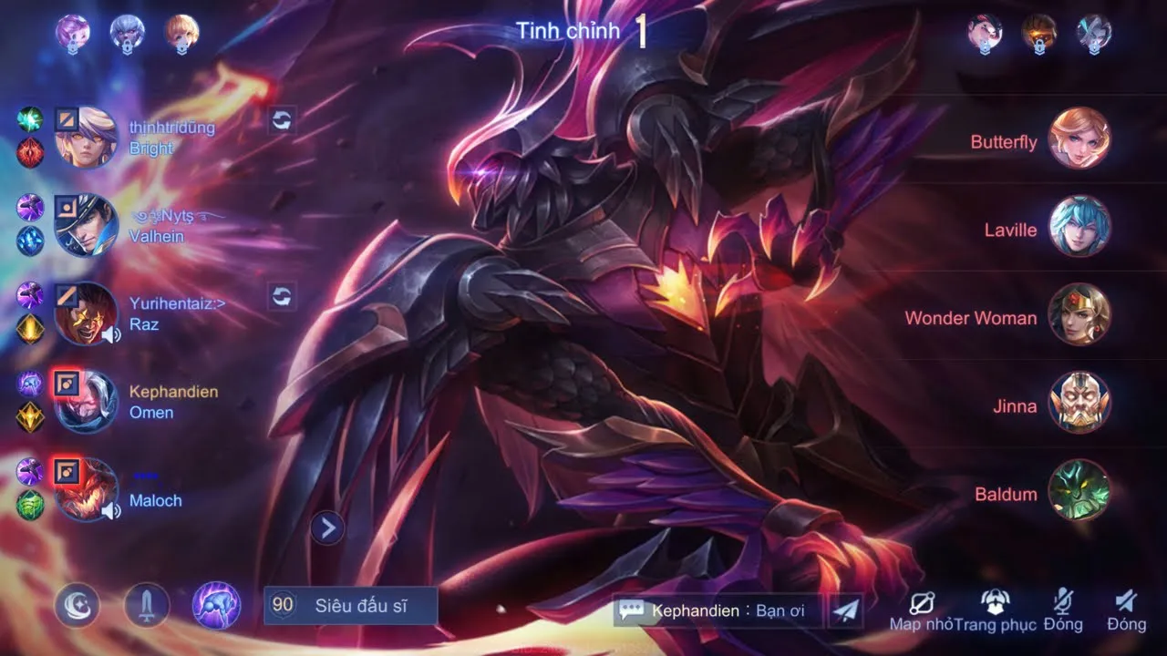 Trùm miễn thương gọi tên Omen :))