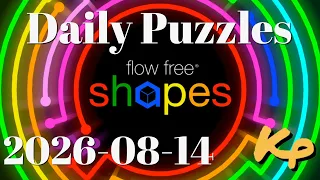 Flow Free Shapes - Daily Puzzles