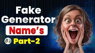 Fake Names Generator using Python Faker Library Tutorial