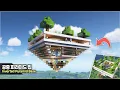 Minecraft Build an Inverted Pyramid Survival Base