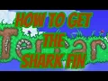 How to get the shark fin in Terraria