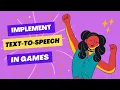 Implement text-to-speech in your games with Azure powerful AI and Construct 3