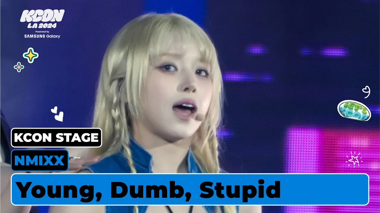 NMIXX (엔믹스) - Young, Dumb, Stupid | KCON STAGE | KCON LA 2024