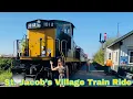 St Jacobs Village Train Waterloo Central Railway Elmira St Jacobs Farmers Market Station