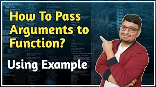 How To Pass Arguments To The Function Calling Functions In C C Programming PART 59