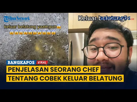 Chef ini Ungkap Fakta Viral Cobek Keluar Belatung Jika Dibakar