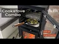 Tiny Wood Stove Cookstove Combo