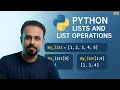Python Lists List Operations Essential Python for ML AI Beginners