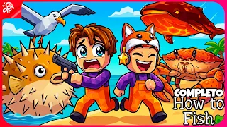 PESCARIA ENGRAÇADA COM MEU IRMÃO- HOW TO FISH 🎥JOGO COMPLETO