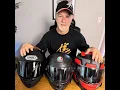 Let s talk helmets Sedici Strada 3 AGV K6S and Shoei X-15