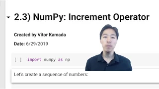 2 3 NumPy Increment Operator