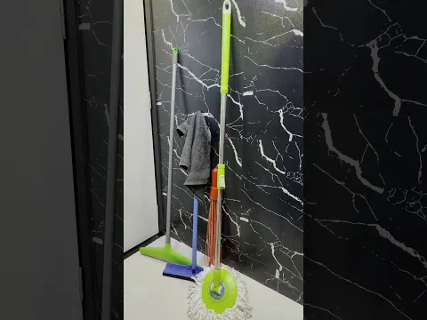 Stop leaning your mop against the wall! 👀
